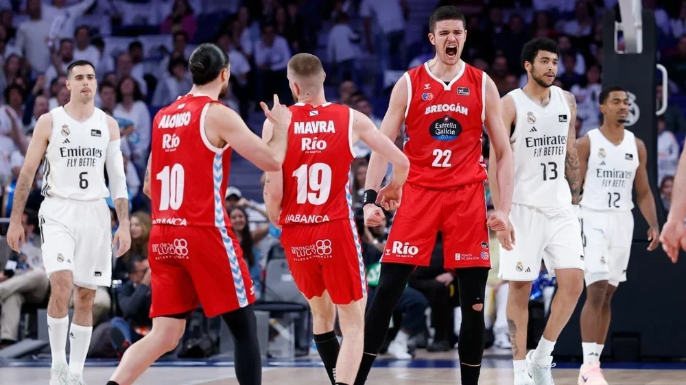 El Río Breogán se impuso al Real Madrid en la Liga Endesa