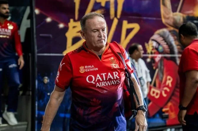 RCB Head Coach Andy Flower